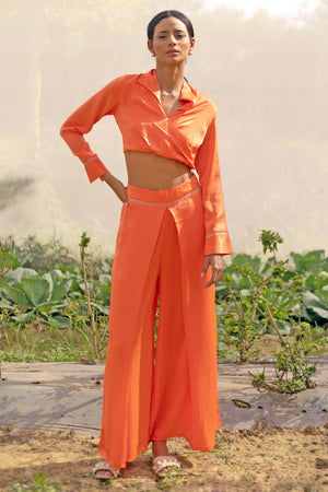 Lia Orange Co-ord Set