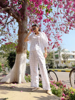 Checkered Pure Cotton Co-ord Set