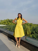 The Perfect Yellow Cotton Dress for Summer