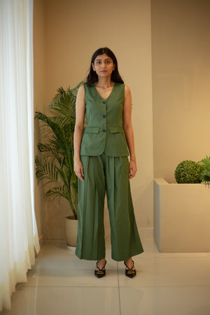 Tailored vest and pant set