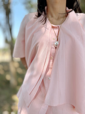 Blush Pink Pure Cotton Co-ord Set