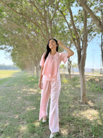 Blush Pink Pure Cotton Co-ord Set