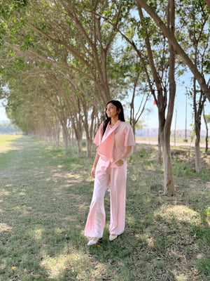 Blush Pink Pure Cotton Co-ord Set