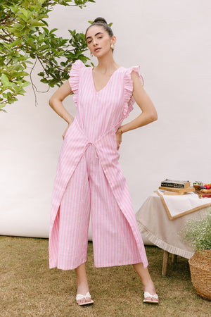 Brunch at Beverly Jumpsuit - Kranberra